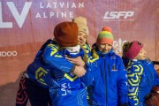 FIS Latvijas kauss 2.posms, jauniešu milzu slaloms, Foto: E.Lukšo