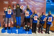 FIS Latvijas kauss 2.posms, jauniešu milzu slaloms, Foto: E.Lukšo