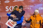 FIS Latvijas kauss 2.posms, jauniešu slaloms, Foto: E.Lukšo