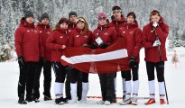 Latvijas distanču slēpotāji EYOF 2019, Foto: M.Mālmeisters