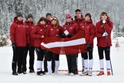 Latvijas distanču slēpotāji EYOF 2019, Foto: M.Mālmeisters