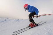 FIS Baltic Cup 2018 3. posms, Super-G treniņš, Foto: Emīls Lukšo