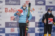 FIS Baltijas kauss 2022 Pozza di Fassa, FIS Latvijas čempionāts GS, Foto: E.Lukšo