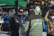 FIS Baltijas kauss 2022 Pozza di Fassa, FIS Latvijas čempionāts GS, Foto: E.Lukšo