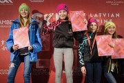 FIS Baltic Cup 2018 3. posms, jauniešu un meistaru SG/AC apbalvošana, Foto: Emīls Lukšo