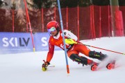 FIS Baltijas kauss 2022 Pozza di Fassa, FIS Latvijas čempionāts SL, Foto: E.Lukšo