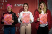 FIS Baltic Cup 2018 3. posms, jauniešu un meistaru SG/AC apbalvošana, Foto: Emīls Lukšo