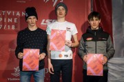 FIS Baltic Cup 2018 3. posms, jauniešu un meistaru SG/AC apbalvošana, Foto: Emīls Lukšo