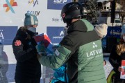 FIS Baltijas kauss 2022 Pozza di Fassa, FIS Latvijas čempionāts SL, Foto: E.Lukšo