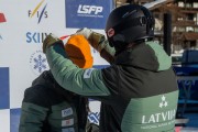 FIS Baltijas kauss 2022 Pozza di Fassa, FIS Latvijas čempionāts SL, Foto: E.Lukšo