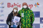 FIS Baltijas kauss 2022 Pozza di Fassa, FIS Lietuvas čempionāts SL, Foto: E.Lukšo