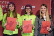 FIS Baltic Cup 2018 3. posms, jauniešu un meistaru SG/AC apbalvošana, Foto: Emīls Lukšo