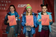 FIS Baltic Cup 2018 3. posms, jauniešu un meistaru SG/AC apbalvošana, Foto: Emīls Lukšo