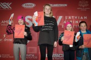 FIS Baltic Cup 2018 3. posms, jauniešu un meistaru SG/AC apbalvošana, Foto: Emīls Lukšo