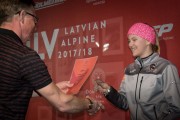 FIS Baltic Cup 2018 3. posms, jauniešu un meistaru SG/AC apbalvošana, Foto: Emīls Lukšo