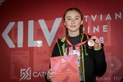 FIS Baltic Cup 2018 3. posms, jauniešu un meistaru GS apbalvošana, Foto: Emīls Lukšo