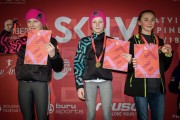 FIS Baltic Cup 2018 3. posms, jauniešu un meistaru GS apbalvošana, Foto: Emīls Lukšo