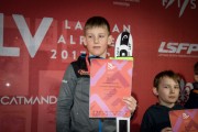 FIS Baltic Cup 2018 3. posms, jauniešu un meistaru GS apbalvošana, Foto: Emīls Lukšo