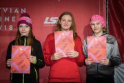 FIS Baltic Cup 2018 3. posms, jauniešu un meistaru GS apbalvošana, Foto: Emīls Lukšo