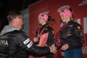 FIS Baltic Cup 2018 3. posms, jauniešu un meistaru GS apbalvošana, Foto: Emīls Lukšo