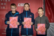 FIS Baltic Cup 2018 3. posms, jauniešu un meistaru GS apbalvošana, Foto: Emīls Lukšo