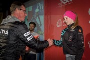 FIS Baltic Cup 2018 3. posms, jauniešu un meistaru GS apbalvošana, Foto: Emīls Lukšo