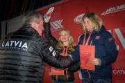 FIS Baltic Cup 2018 3. posms, jauniešu un meistaru GS apbalvošana, Foto: Emīls Lukšo