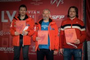 FIS Baltic Cup 2018 3. posms, jauniešu un meistaru GS apbalvošana, Foto: Emīls Lukšo