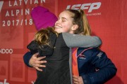 FIS Baltic Cup 2018 3. posms, jauniešu un meistaru SL apbalvošana, Foto: Emīls Lukšo