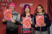 FIS Baltic Cup 2018 3. posms, jauniešu un meistaru SL apbalvošana, Foto: Emīls Lukšo