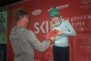 FIS Baltic Cup 2018 3. posms, jauniešu un meistaru SL apbalvošana, Foto: Emīls Lukšo