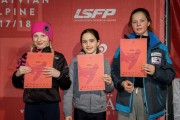 FIS Baltic Cup 2018 3. posms, jauniešu un meistaru SL apbalvošana, Foto: Emīls Lukšo