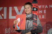 FIS Baltic Cup 2018 3. posms, jauniešu un meistaru SL apbalvošana, Foto: Emīls Lukšo