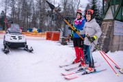 FIS Baltijas kauss 2023 3. posms, jauniešu un meistaru GS, Foto: E.Lukšo