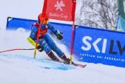 FIS Baltijas kauss 2023 3. posms, jauniešu un meistaru GS, Foto: E.Lukšo