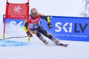 FIS Baltijas kauss 2023 3. posms, jauniešu un meistaru GS, Foto: E.Lukšo