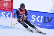 FIS Baltijas kauss 2023 3. posms, jauniešu un meistaru GS, Foto: E.Lukšo