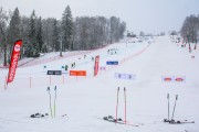 FIS Baltijas kauss 2023 3. posms, jauniešu un meistaru GS, Foto: E.Lukšo