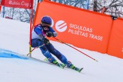 FIS Baltijas kauss 2023 3. posms, jauniešu un meistaru GS, Foto: E.Lukšo