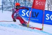 FIS Baltijas kauss 2023 3. posms, jauniešu un meistaru GS, Foto: E.Lukšo