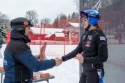 FIS Baltijas kauss 2023 3. posms, jauniešu un meistaru GS, Foto: E.Lukšo