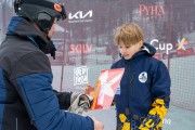 FIS Baltijas kauss 2023 3. posms, jauniešu un meistaru GS, Foto: E.Lukšo