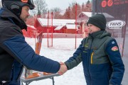 FIS Baltijas kauss 2023 3. posms, jauniešu un meistaru GS, Foto: E.Lukšo