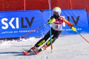 FIS Baltijas kauss 2023 3. posms, jauniešu un meistaru SL, Foto: E.Lukšo