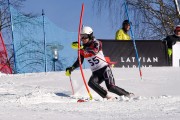 FIS Baltijas kauss 2023 3. posms, jauniešu un meistaru SL, Foto: E.Lukšo