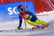 FIS Baltijas kauss 2023 3. posms, jauniešu un meistaru SL, Foto: E.Lukšo