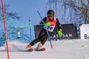 FIS Baltijas kauss 2023 3. posms, jauniešu un meistaru SL, Foto: E.Lukšo