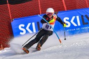 FIS Baltijas kauss 2023 3. posms, jauniešu un meistaru SL, Foto: E.Lukšo