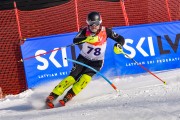 FIS Baltijas kauss 2023 3. posms, jauniešu un meistaru SL, Foto: E.Lukšo