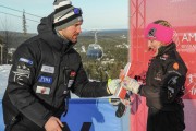 FIS Baltic Cup 2018 3. posms, jauniešu un meistaru PSL apbalvošana, Foto: Emīls Lukšo